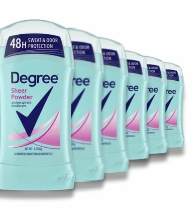 Degree Women Deodorant Invisible Solid 6-Pack